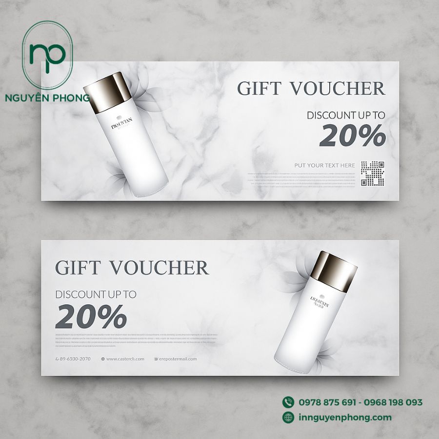Tăng nhận diện thương hiệu qua voucher mỹ phẩm
